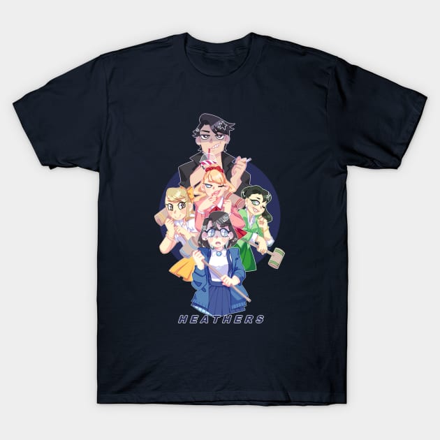 Heathers Heathers T-Shirt by AshieBaby